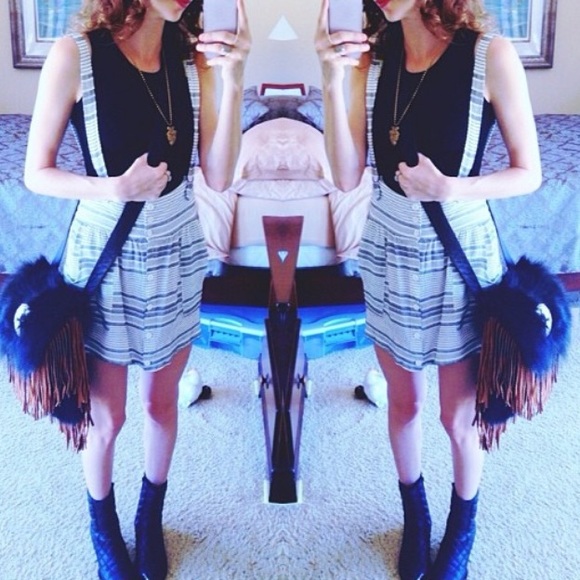 Urban Outfitters urban renewal overall dress
