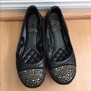 Authentic Vince Camuto Jeweled Flats Size 5M