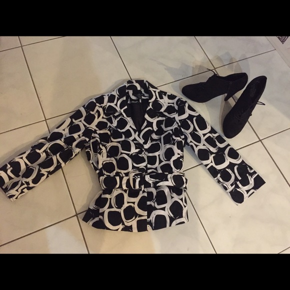 Will Smith blazer with belt. Very cute