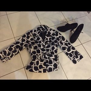 Will Smith blazer with belt. Very cute