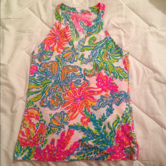 Lilly Pulitzer Arya Printed Tank Top