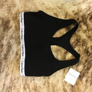 Calvin Klein black bralette