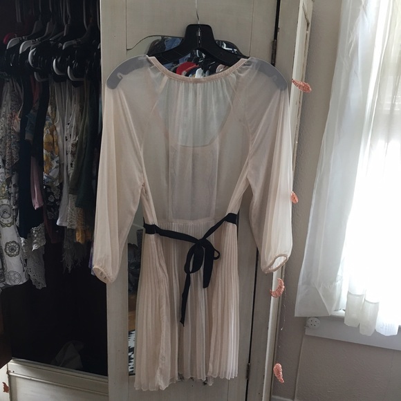 Sheer Romantic Free People Chiffon Dress - Picture 2 of 2