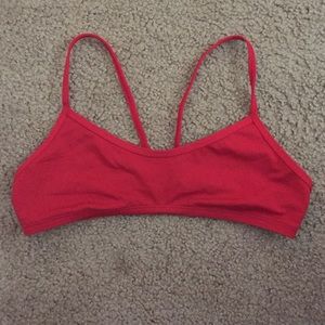 Jolyn Red Uniform top