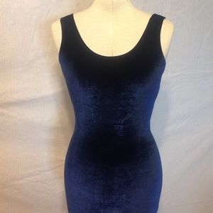 American apparel velvet tank dress. Size M.