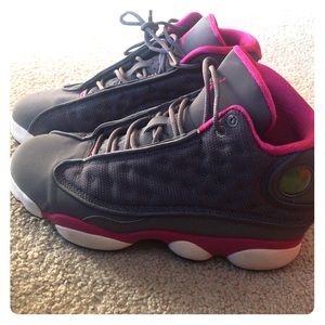 Air Jordan XIII Fuchsia & Grey
