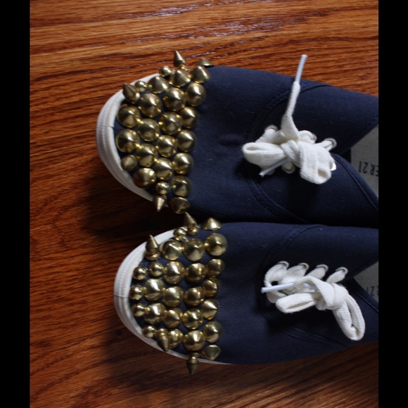 Shoes - Customized shoes with studs and spikes