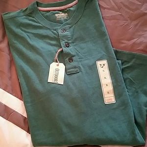 OUTDOOR LIFE LONG SLEEVE SUADED HENLEY
