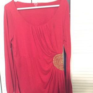 NWOUT Red blouse