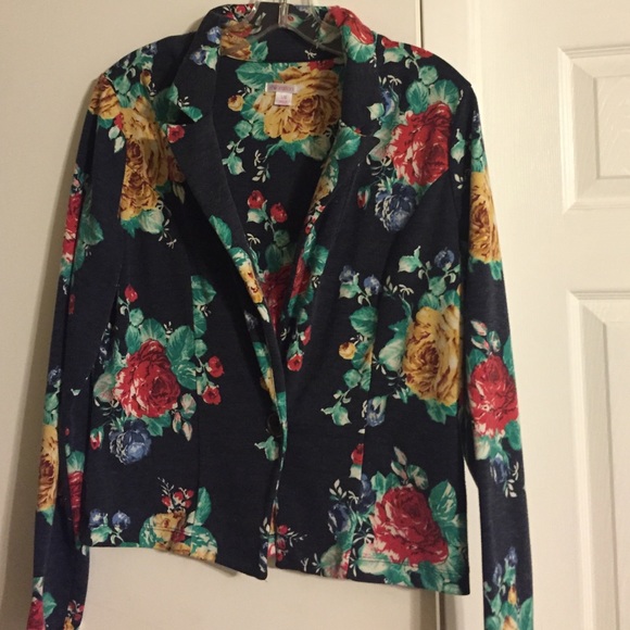 Floral Blazer - Picture 1 of 2