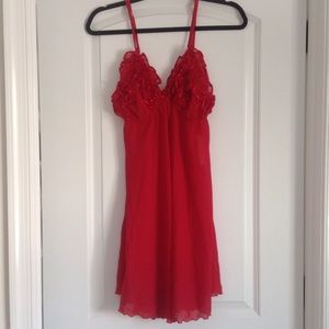 Red nightie