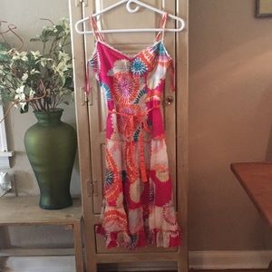 BCBG MaxAzria adorable tiedye sundress!