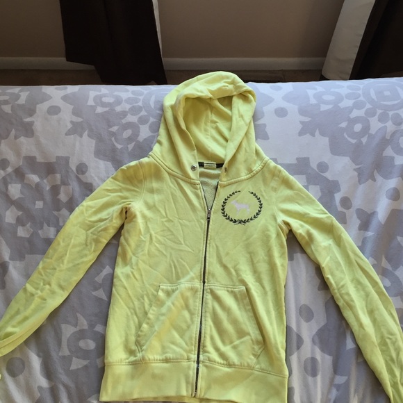 Yellow hoodie PINK - Picture 2 of 4