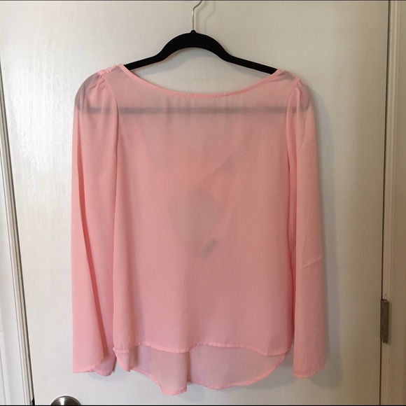 Pink Crossback Top