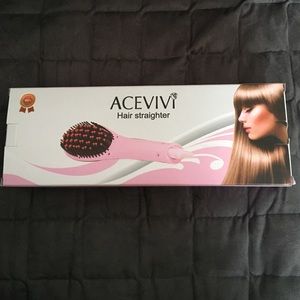 Acevivi Hairbrush Straightner