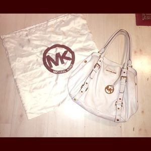 White Michael Kors purse