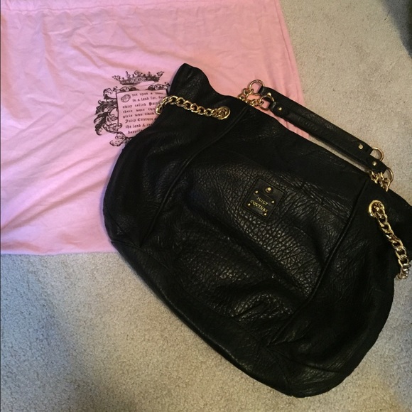Juicy couture leather handbag