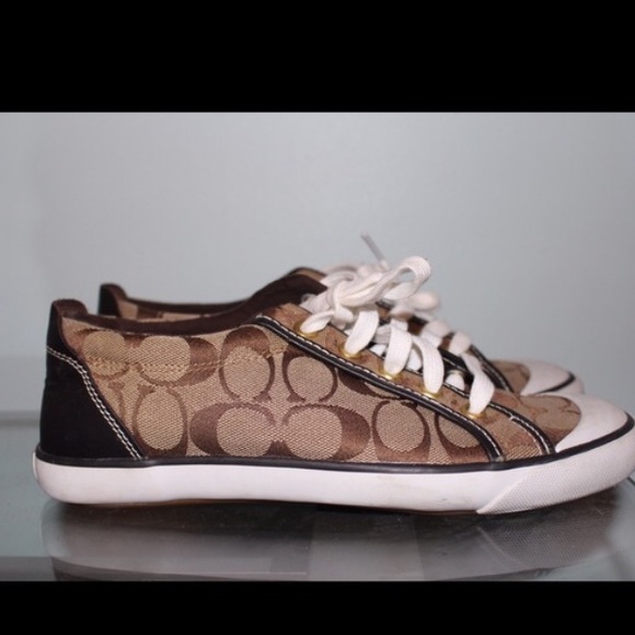 Coach sneakers woman's 8