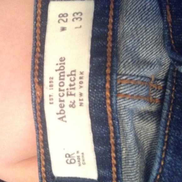 Abercrombie and Fitch jeans