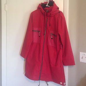 Blaest Norwegian red Norwegian rain jacket