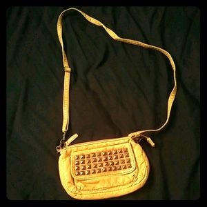 Mini vintage yellow purse
