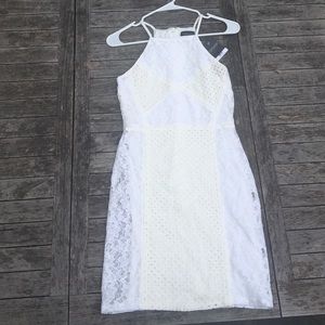 White Top Shop Lace Dress