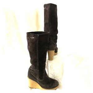 Brown Emu Suede Uppers with Sheepskin Lining