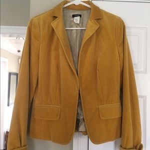 J. Crew velvet blazer
