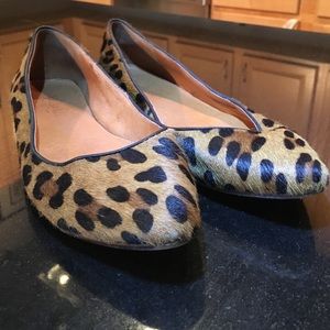 Madewell by crew calf hair sidewalk skimmer