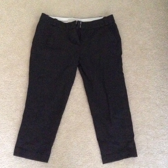 Loft 0p gray crop dress pants!