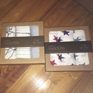 Bundle of aden bamboo swaddles