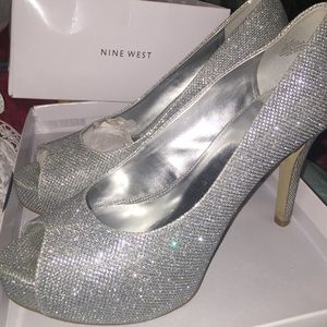 Beautiful glitter heels