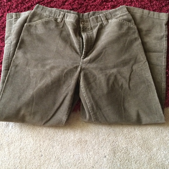cordoroy brown mens pants