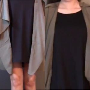 Long Army Green Coat