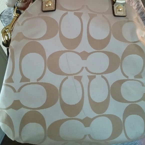 Coach handbag with matching wallet - Picture 4 of 4