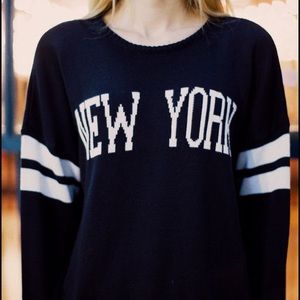 New York brandy sweater