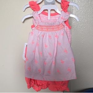 3piece flamingo outfit!