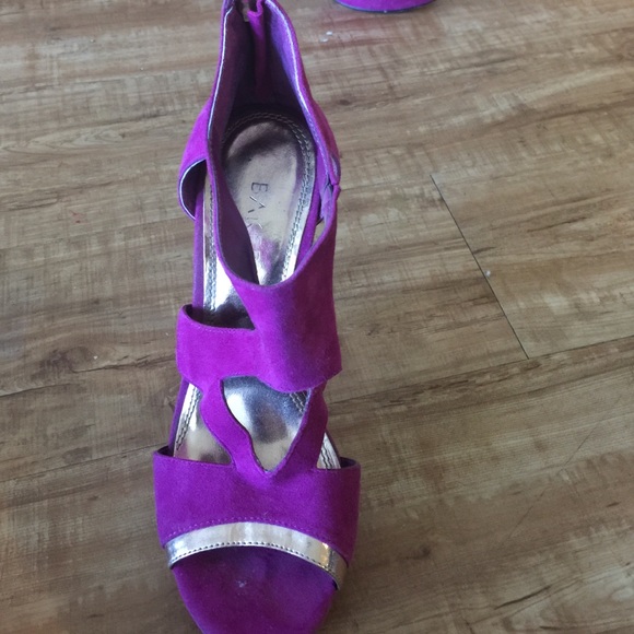 Bakers purple/gold heels - Picture 3 of 4