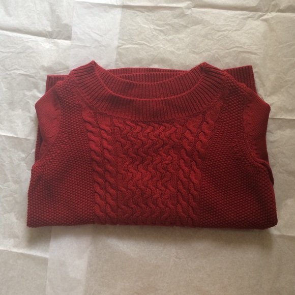 Talbots red pullover!! - Picture 4 of 4