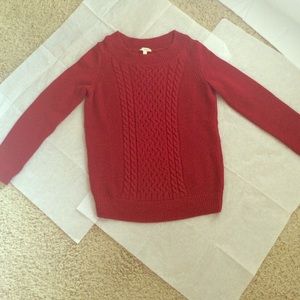 Talbots red pullover!!