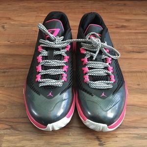 Cute Pink and Black Jordans!