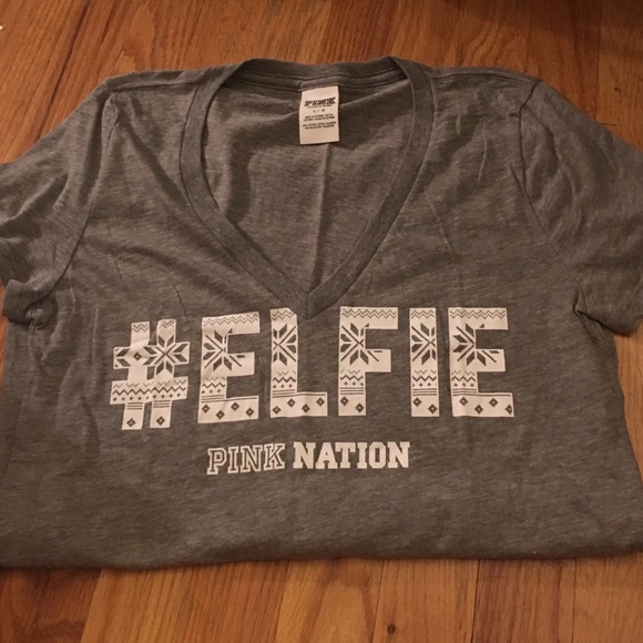 NWOT Victoria Secret #elfie shirt