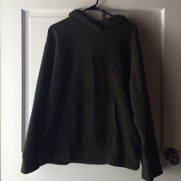 old navy army green pullover