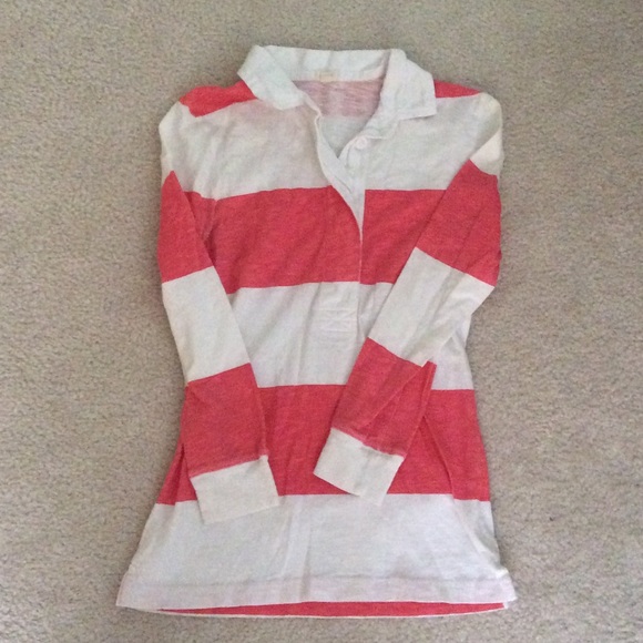 Jcrew striped long sleeve tee, size xs