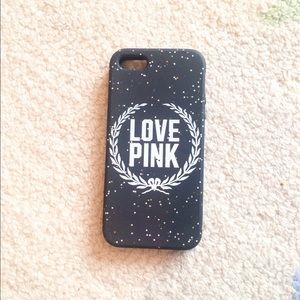 PINK iPhone 5 case.
