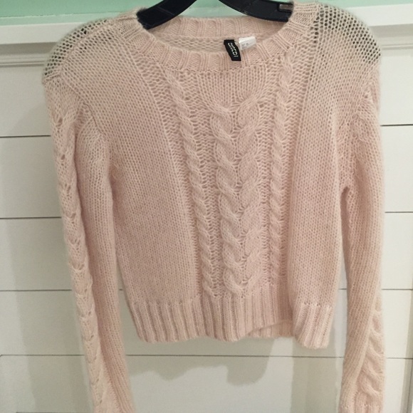 Pink soft sweater