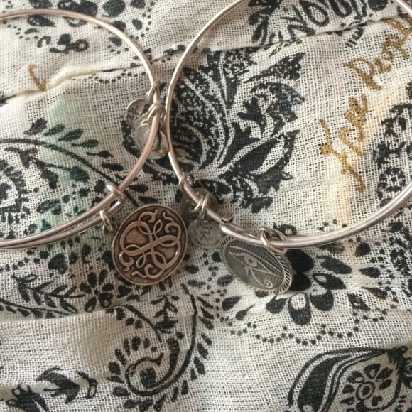 2 Alex and Ani bracelets (authentic)