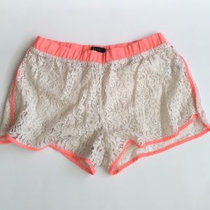 Lace shorts
