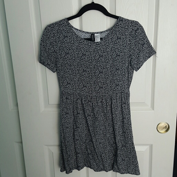 Black and white sundress
