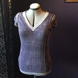 Purple Sweater Tee